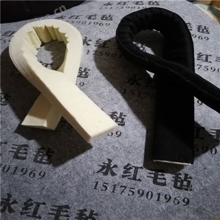 无缝羊毛毡输送带  热压机缓冲垫
