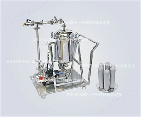 保温加热钛棒过滤器