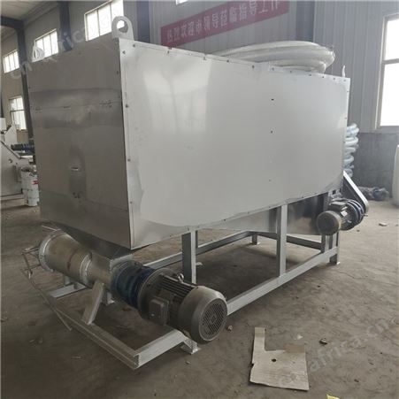 诚誉 猪粪干湿分离机 斜筛式污泥脱水机 螺旋式养殖场挤干机