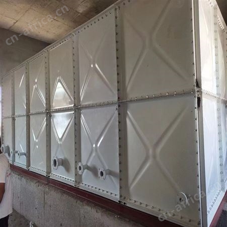 装配式钢板喷塑水箱 保温消防生活建筑储水 螺栓链接 高强度定制