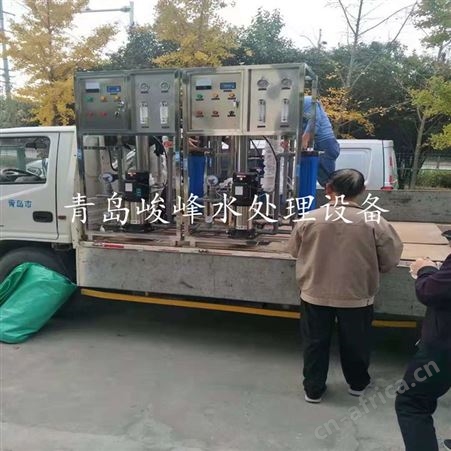 自动监测水质的酒店直饮水设备 自来水过滤 定制峻峰10T过滤设备