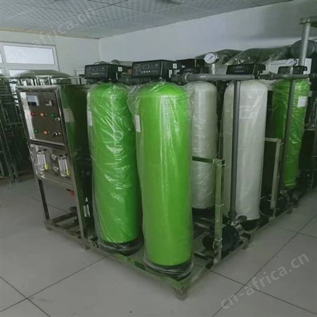 峻峰供水设备 无负压二次加压 井水过滤小型0.5吨RO膜纯净水设备