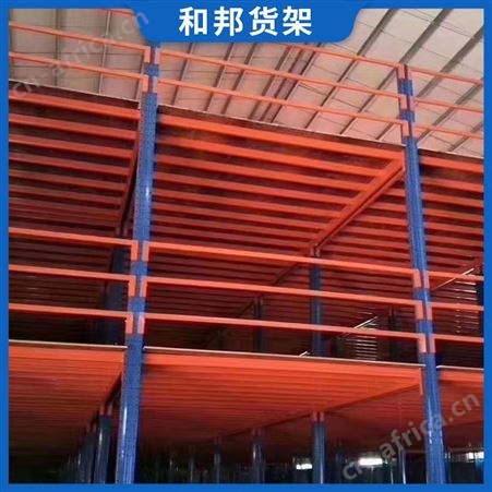 储藏室双层货架厂 仓储架横梁式贯通重型轻型 加厚高位组装托盘