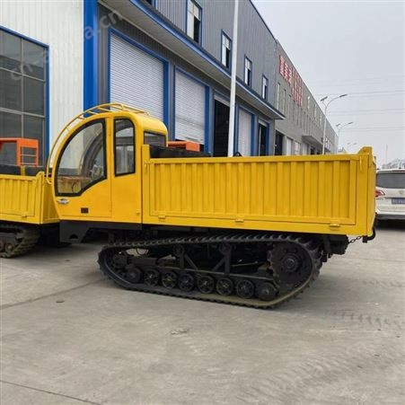 矿用升降全地形搬运车 自卸山地履带运输车 农场果园肥料运送车