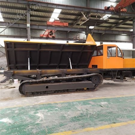 全新建筑工地翻斗车 田间乘坐式农用运输车 地基后桥式工程爬山车