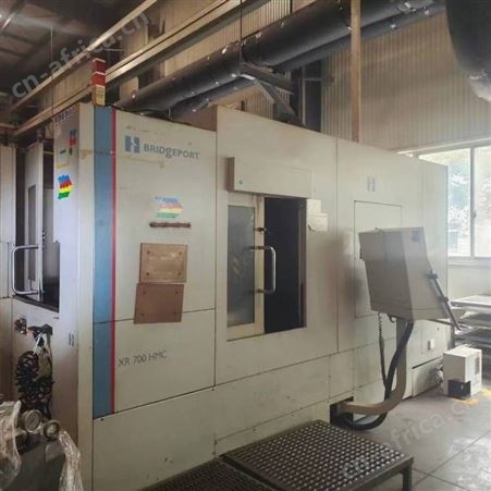 出售美国哈挺500x500卧式加工中心二手双工位卧加设备安装少用