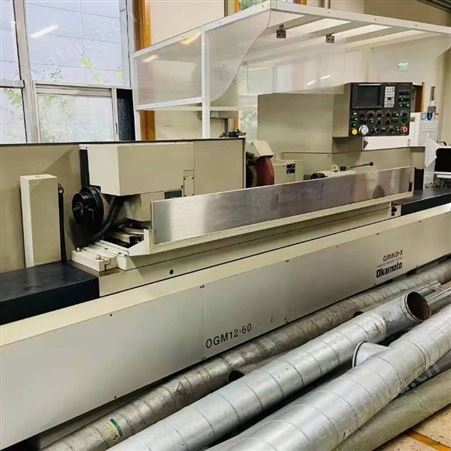工厂处理二手日本冈本OKamoto 数控外圆磨 OGM12-60 长度1200mm直径350mm 二手冈本数控外圆磨