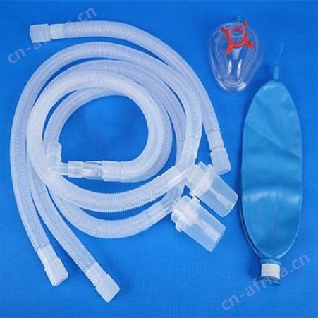 afaith至德麻醉仪器专用管路及其连接器件Z04-18可伸缩，配呼吸袋麻醉配件