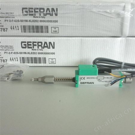 意大利GEFRAN杰佛伦位移传感器PY-1-F-100-S01M-XL0202