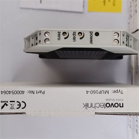 德国novotechnik位移信号变送器MUP160-4信号转换器MUP-160-4