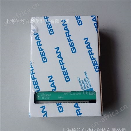 GEFRAN电脑模块R-U16杰佛伦模块F026083