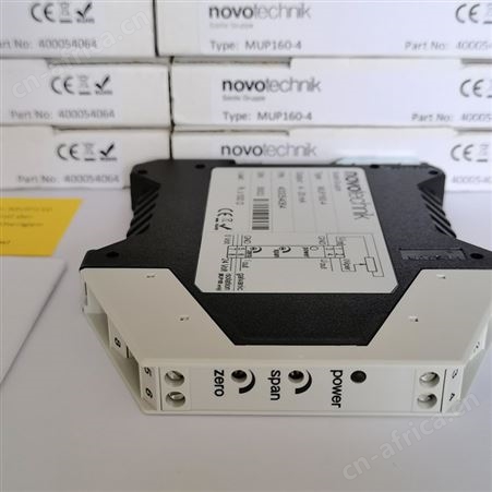 德国novotechnik位移信号变送器MUP160-4信号转换器MUP-160-4