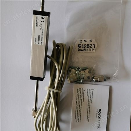 德国novotechnik直线位移传感器T50电子尺诺沃泰克电阻尺T-0050