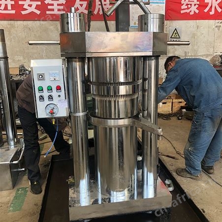 油脂加工成套设备 椰子榨油设备 冷热双榨液压榨油机 易操作