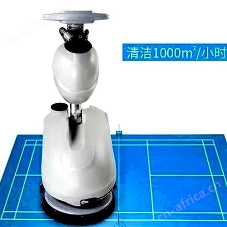 圣美伦手推洗地机商用小型折叠自动刷地机SML-350B 白色