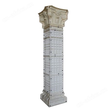 欧式圆柱 别墅阳台柱子模型 罗马柱模具 水泥柱装饰定制供应