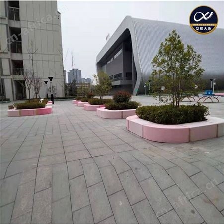 商场动物造型玻璃钢坐凳定做 广场种植池座椅制作高强度