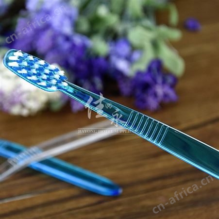 厂家订制宾馆酒店一次性折叠软毛牙膏洗漱用品牙刷牙具套装