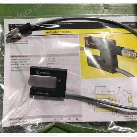 VESTER光电传感器,VESTERPS-20-30/S2,PS-20-30/S2