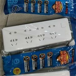 现货供应正泰多孔排插家用多功能电源插座插线板 电插板插板接线板5米插排