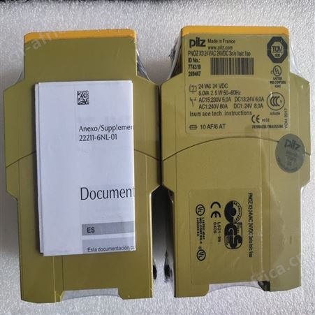 Pilz皮尔兹安全继电器PNOZ X4 X3P 774318 774310 774731 77731