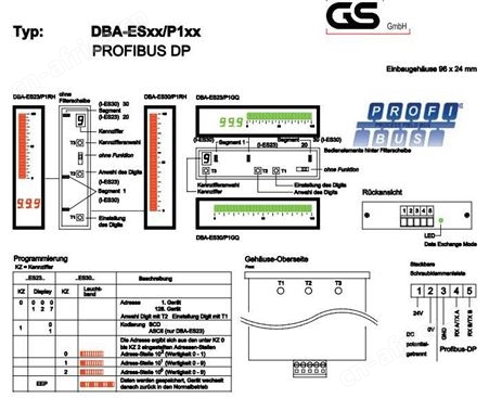 GS INDUSTRIE-ELEKTRONIK LED显示屏电源 DBA-ES23/P1R