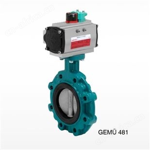 德国GEMU盖米阀门480125W232A1VBF07D17蝶阀