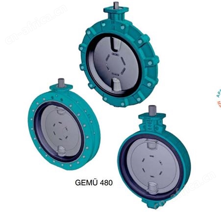 德国GEMU盖米阀门480125W232A1VBF07D17蝶阀