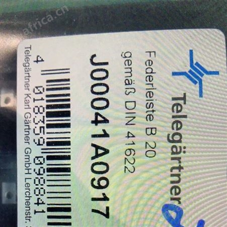 telegartner插头J01151A0051