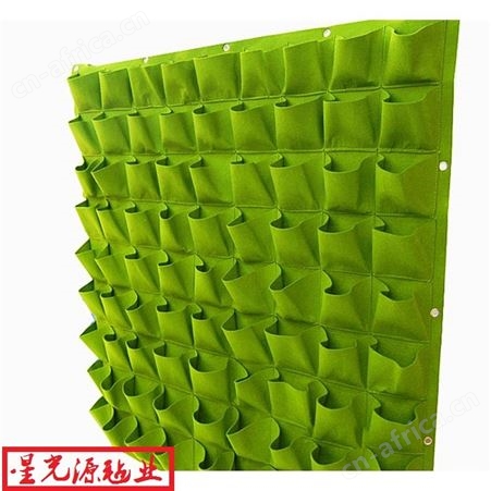 毛毡植物袋立体花盆壁挂式植树袋植树袋无纺布美植袋