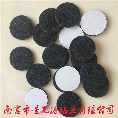 家具毛毡防滑垫，耐磨隔音毛毡脚垫，桌椅不干胶毛毡保护垫