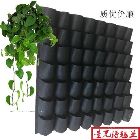黑色毛毡种植袋，美植袋，无纺布育苗袋