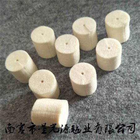 园林机械除草机油锯羊毛毡过滤器毛毡筒软毛毡塞