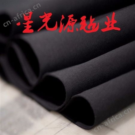制冷设备隔音毛毡，黑色纤维隔音毛毡，隔音棉毛毡