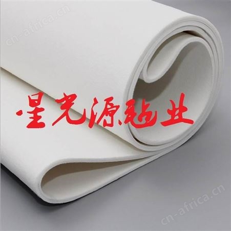 彩色毛毡，浅灰色工业羊毛毡，半松软毛毡