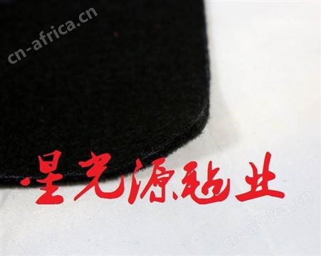 汽车后备箱防水黑色针刺无纺布，复合无纺布毛毡