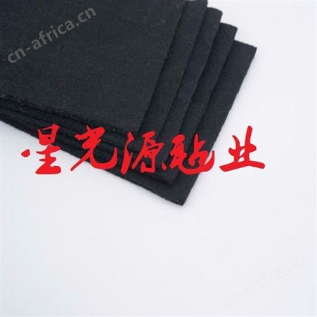 黑色汽车隔音针刺棉毛毡，隔音毛毡，汽车隔音毛毡