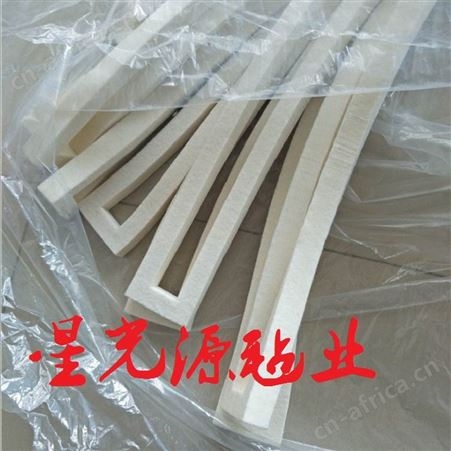 密封羊毛毡条，松软羊毛毡，背胶毛毡条，汽车密封毛毡条