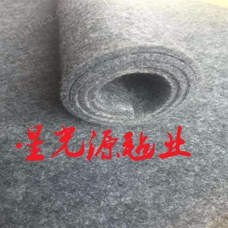 针刺无纺布，涤纶纤维毛毡，隔音棉毡