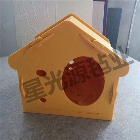 猫盆宠物窝毛毡，彩色化纤毡，聚氨酯毛毡