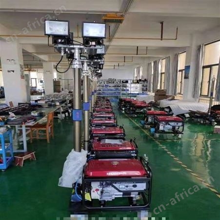 施工应急 移动升降小型工作灯 工程防汛移动式照明灯车
