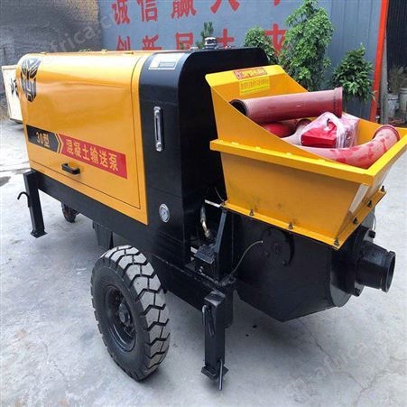 建筑用二次混泥土输送泵 细石混泥土输送泵 操作方便