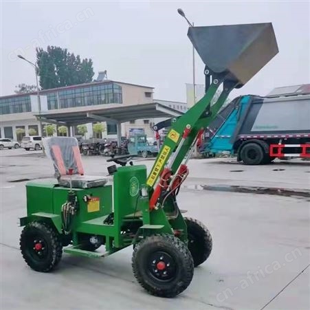 超长续航电动装载铲车 四驱电动装载铲车 电动小铲车