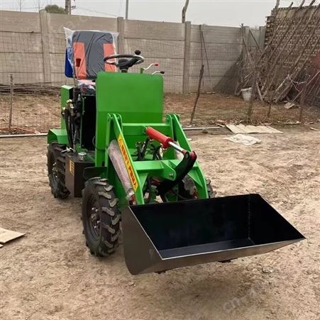 四轮式 多功能农用小型装载机 新能源电动小铲车
