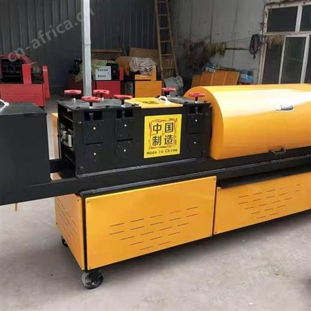 钢管全自动式 除锈刷漆三合一体机 液压建筑方管矫直机