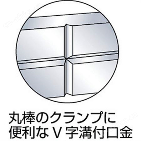 TRUSCO 精密虎钳 A 型 65mm 防起吊结构型VA-65