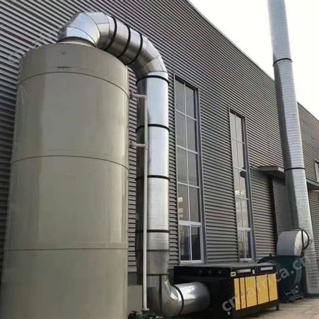 白龙马实验室 pp喷淋塔 脱硫洗涤工业 净化废气处理设备 废气除臭