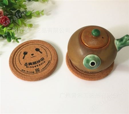磨边软木杯垫定制 各种材质杯垫定制定做 木头中纤板EVA杯垫定制