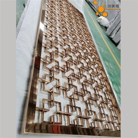 定做海南酒店不锈钢屏风 三亚屏风隔断