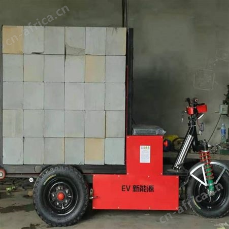 工地三轮叉砖车 电动背砖车 电动叉砖车